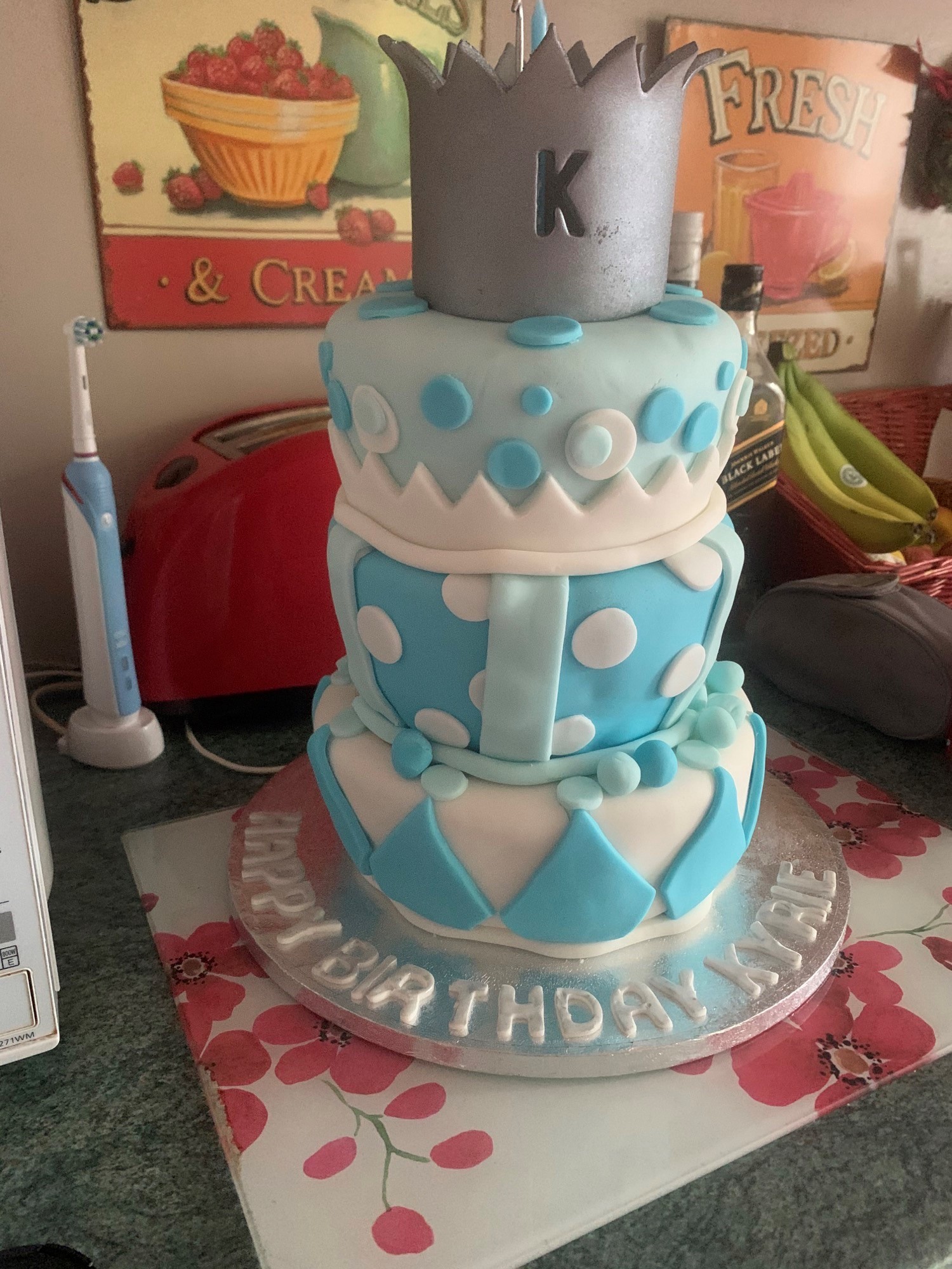 Birthday Cakes made by our dedicated cook